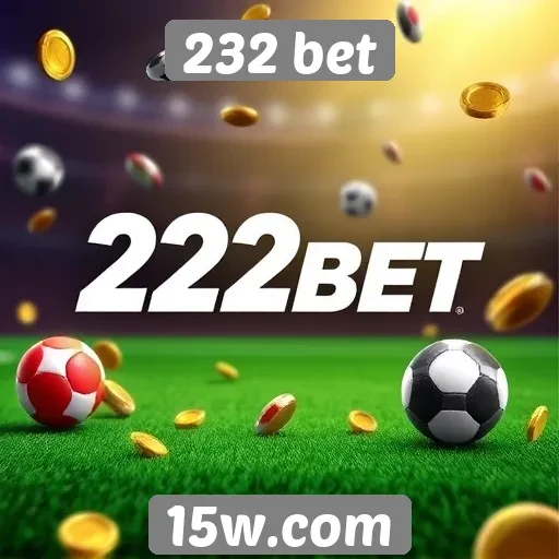 Variedade de jogos disponíveis na 232 bet